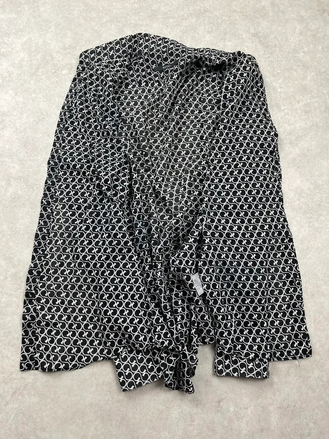 SS2007 Gucci Spiral Black & White Shirt by Frida Giannini ieNHcKP 6