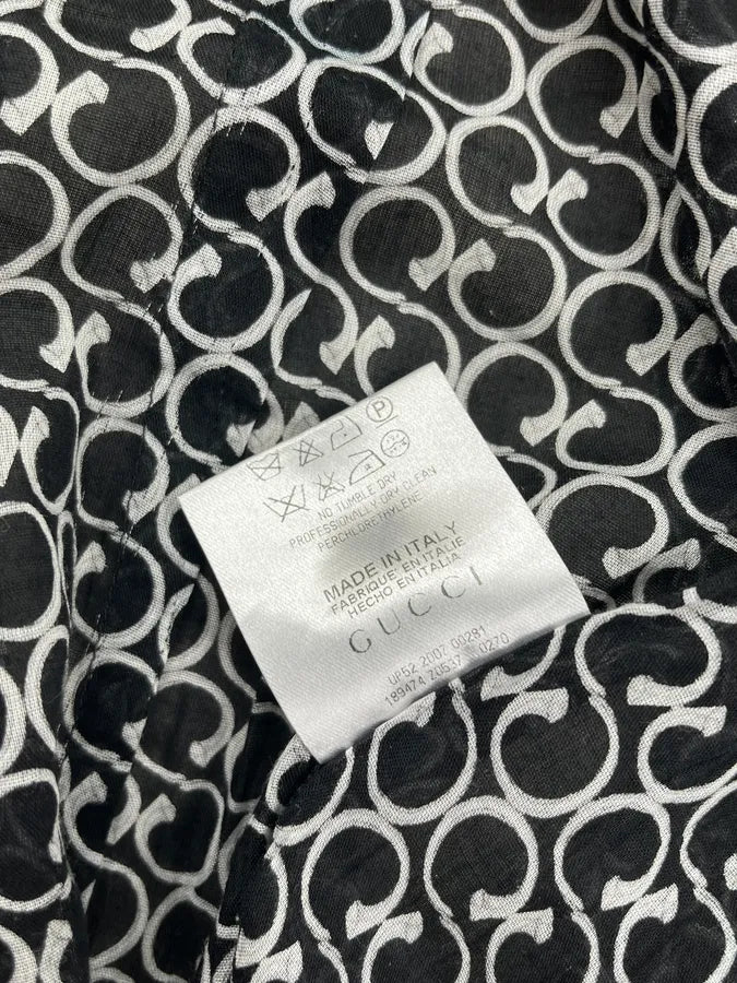 SS2007 Gucci Spiral Black & White Shirt by Frida Giannini ieNHcKP 8
