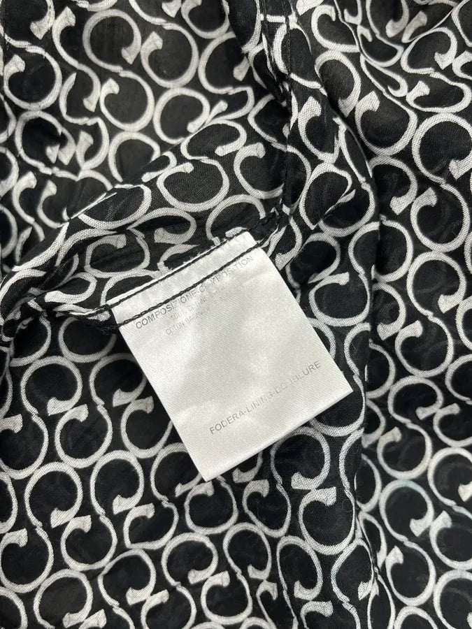 SS2007 Gucci Spiral Black & White Shirt by Frida Giannini ieNHcKP 9