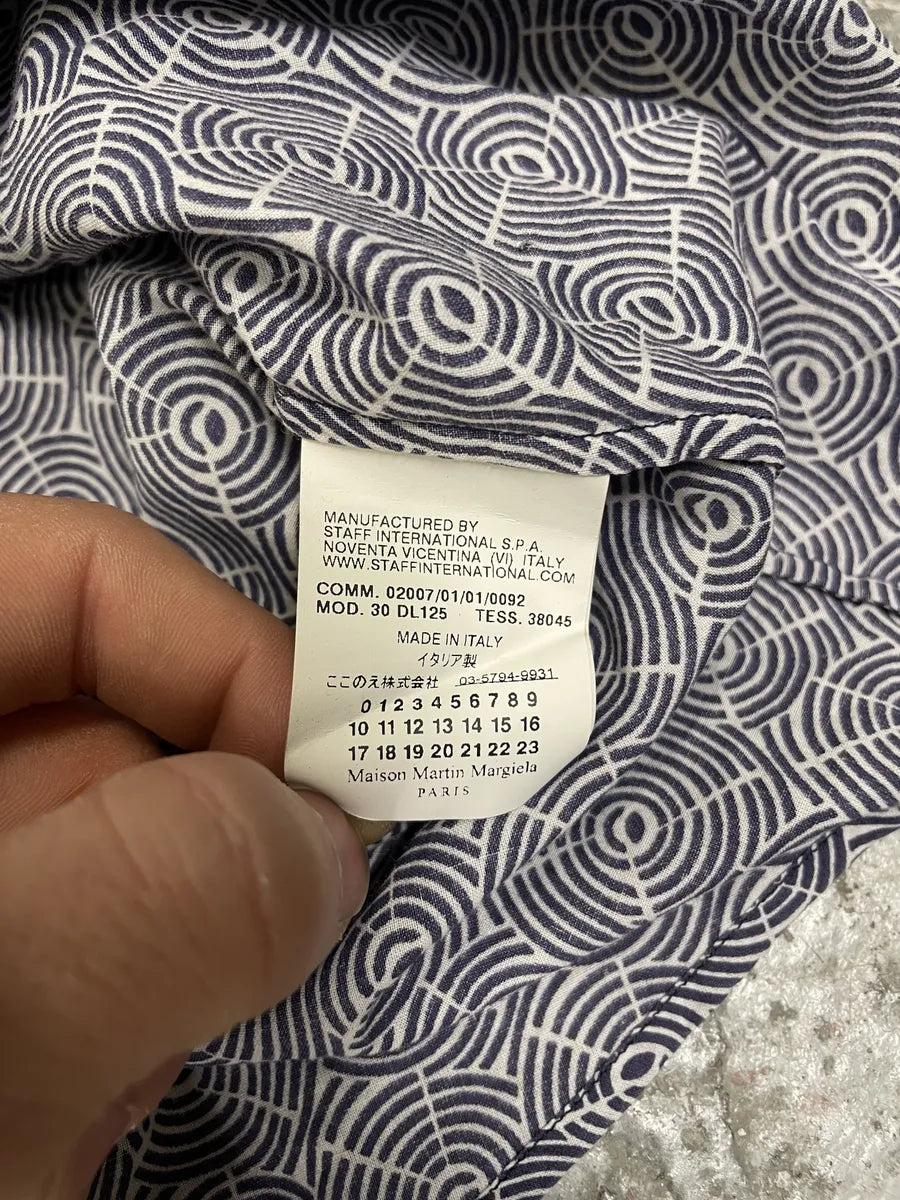 SS2007 Maison Martin Margiela Pattern Psycho Cozy Shirt IhjJIYc 8