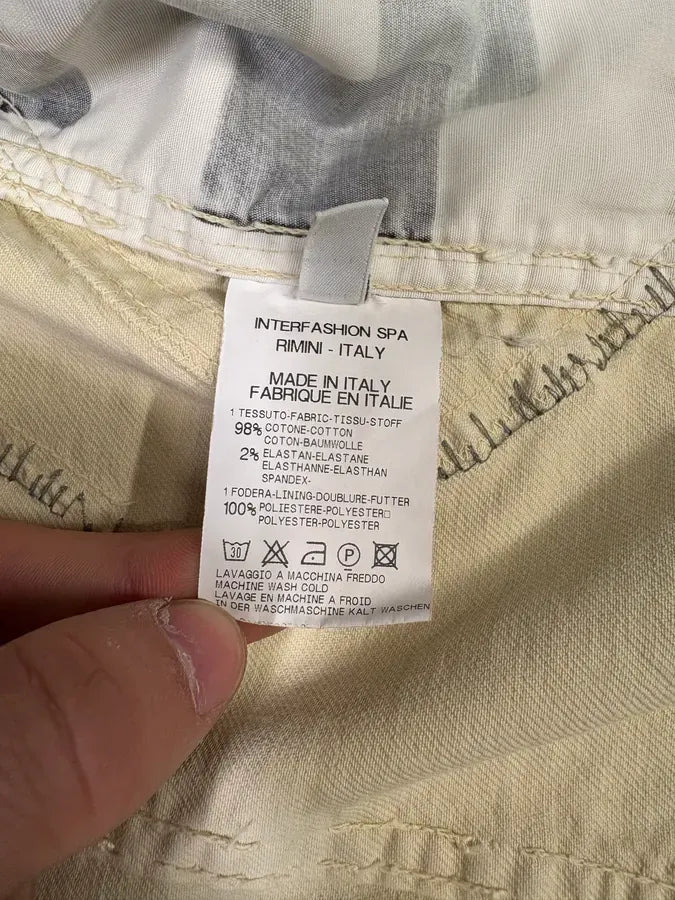 SS2007 Marithé + François Girbaud White Signature Light Jacket XpcGQcP 13