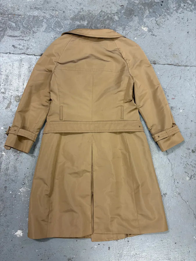 SS2007 Prada Beige Trench Coat Jacket FMkZjgQ 3