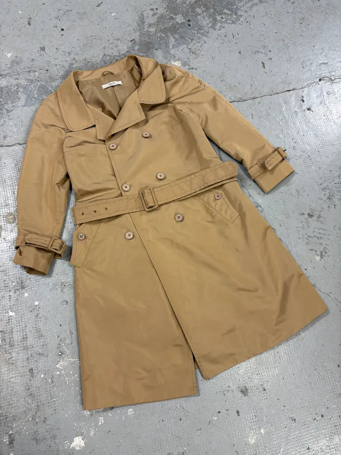 SS2007 Prada Beige Trench Coat Jacket FMkZjgQ 4