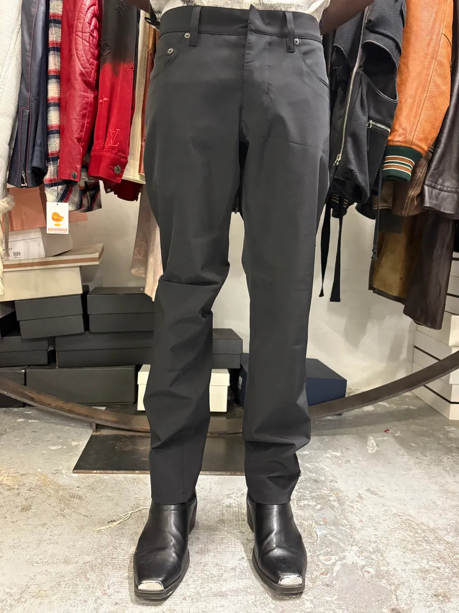 SS2007 Prada Black Obscure Pants pzFNvAa 1