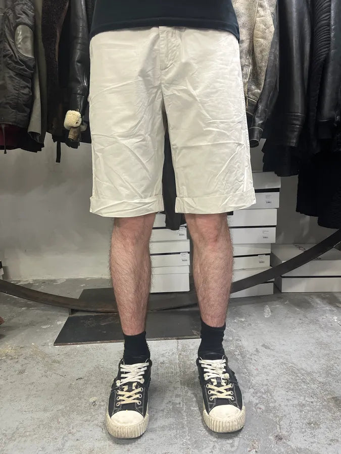 SS2007 Prada Light Beige Simple Shorts NbxzMys 2