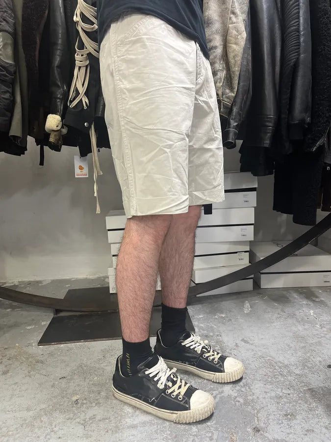 SS2007 Prada Light Beige Simple Shorts NbxzMys 3