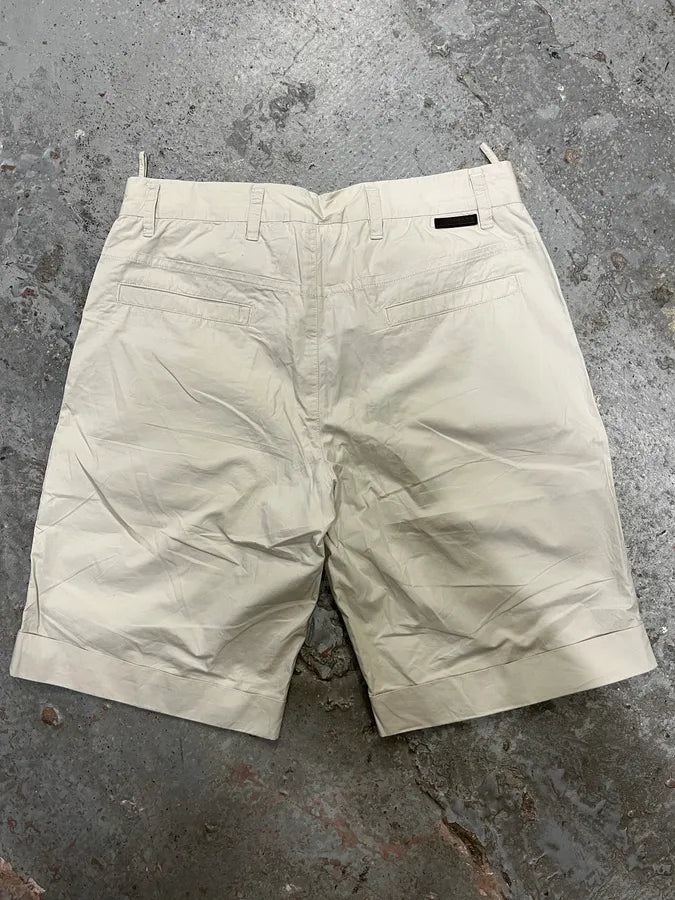SS2007 Prada Light Beige Simple Shorts NbxzMys 1