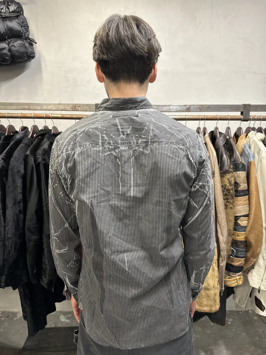 SS2007 Prada Ligth Grey Contemporary Shirt (M/L) CyJqgIP 2