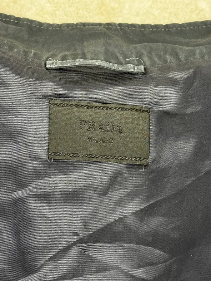 SS2007 Prada Navy Classy Jacket KNrsTHU 9