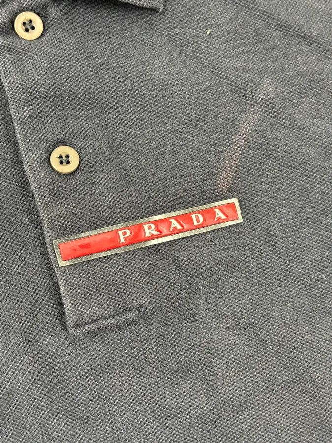 SS2007 Prada Navy Linea Rossa Propaganda Polo jDYHhqL 6