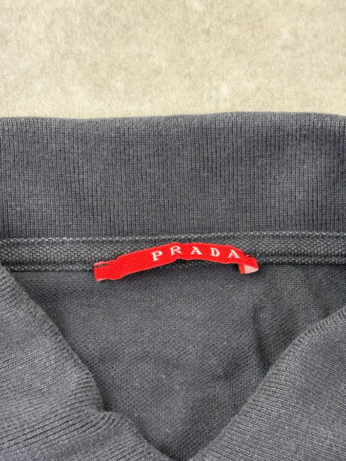 SS2007 Prada Navy Linea Rossa Propaganda Polo jDYHhqL 7