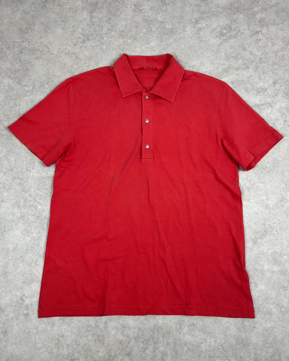 SS2007 Prada Red Polo GsRXIkY 0