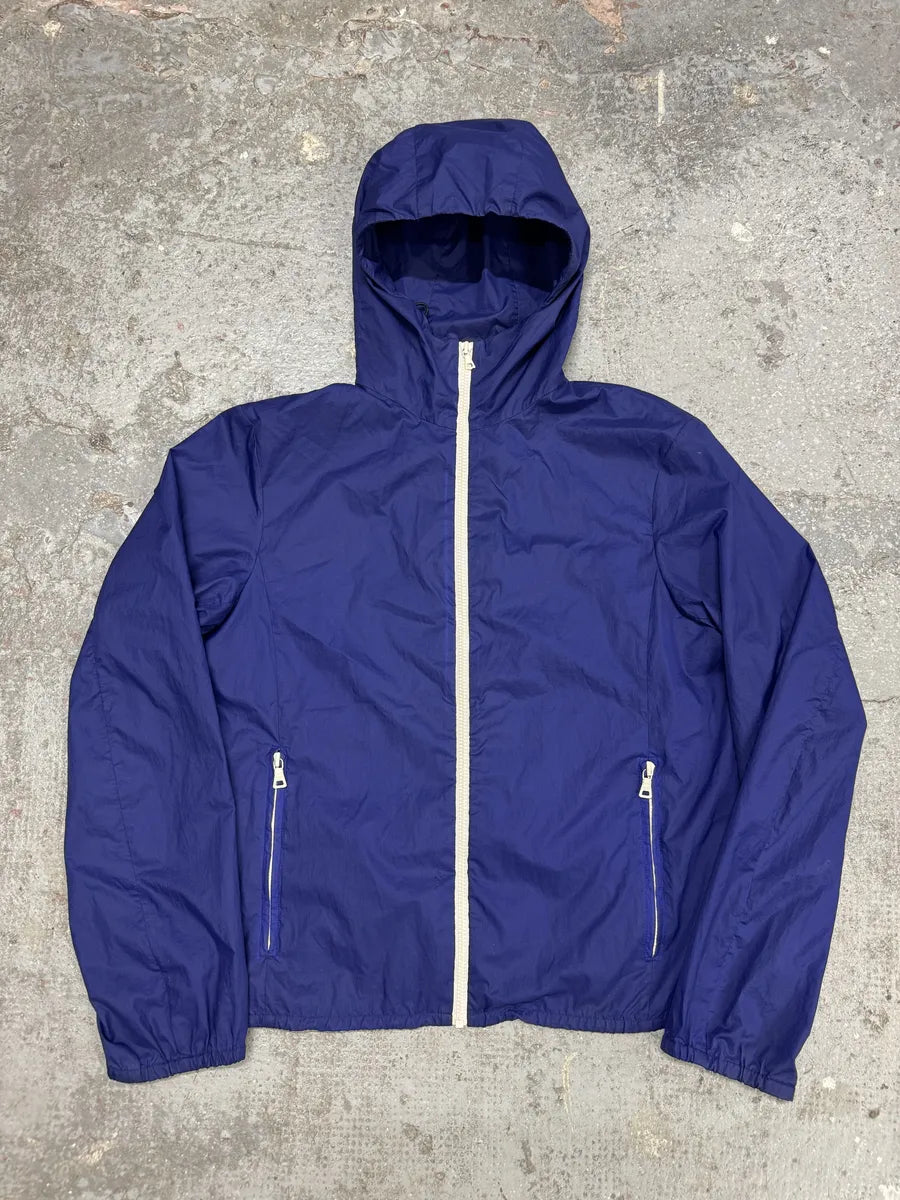 SS2007 Prada Royal Blue Light Tactical Hooded Nylon Jacket HQtaGtM 6