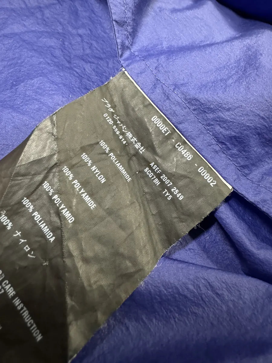 SS2007 Prada Royal Blue Light Tactical Hooded Nylon Jacket (M) 9