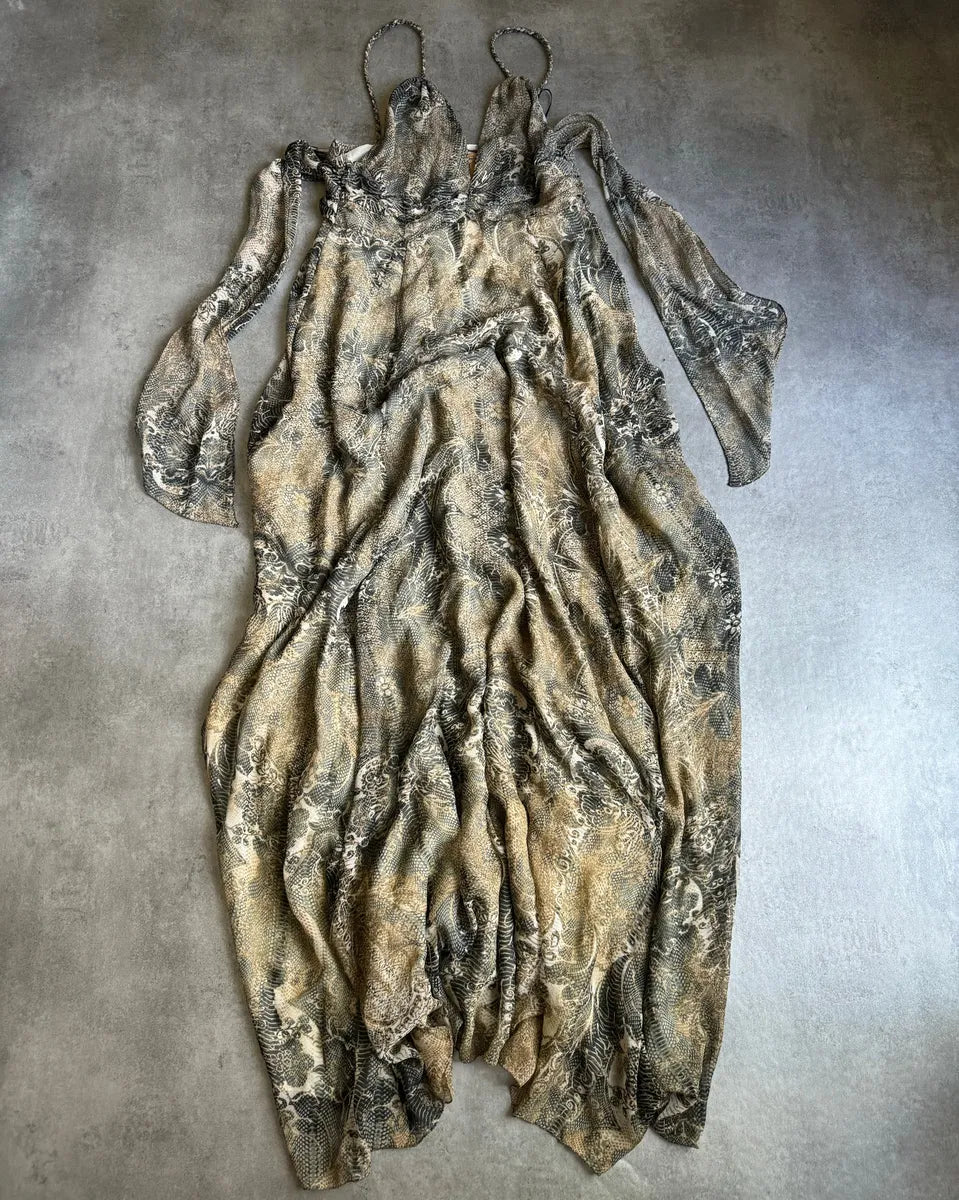 SS2007 Roberto Cavalli for H&M Silk Dress