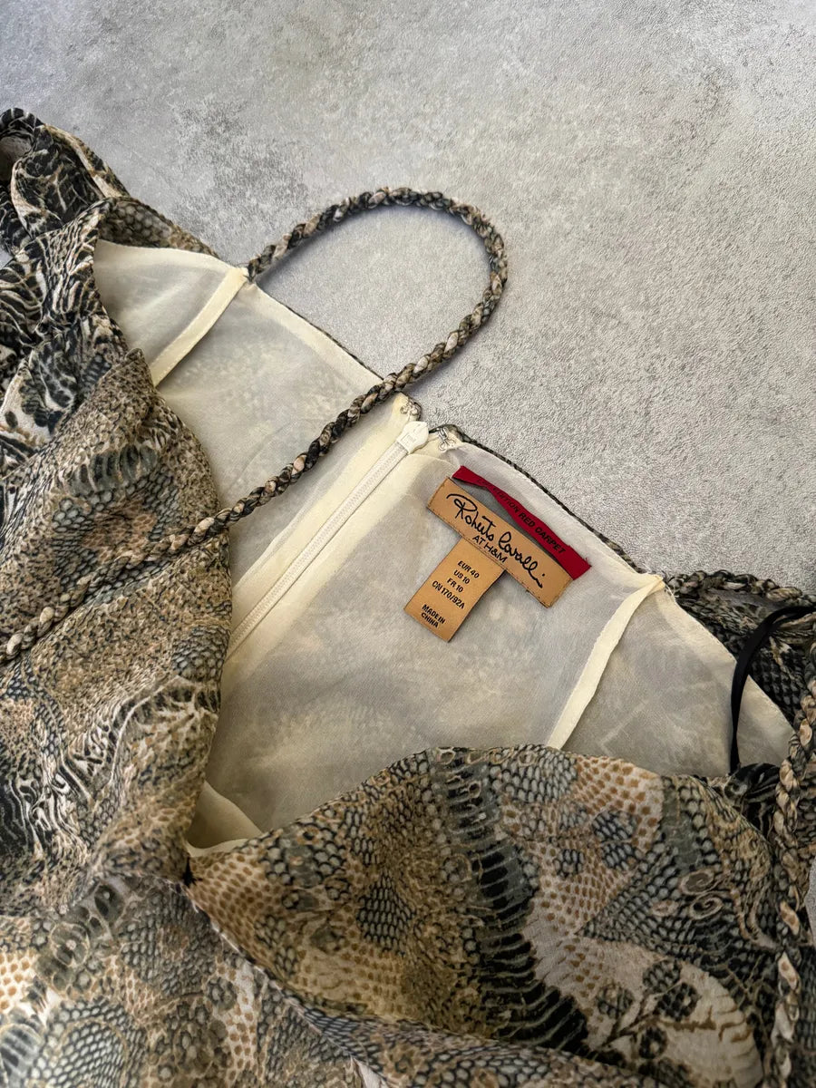 SS2007 Roberto Cavalli for H&M Silk Dress – Dolce Vita Hub