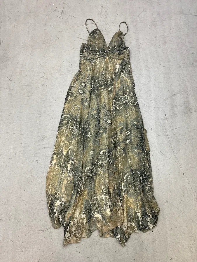 SS2007 Roberto Cavalli for H&M Silk Dress DMSVqrG 0