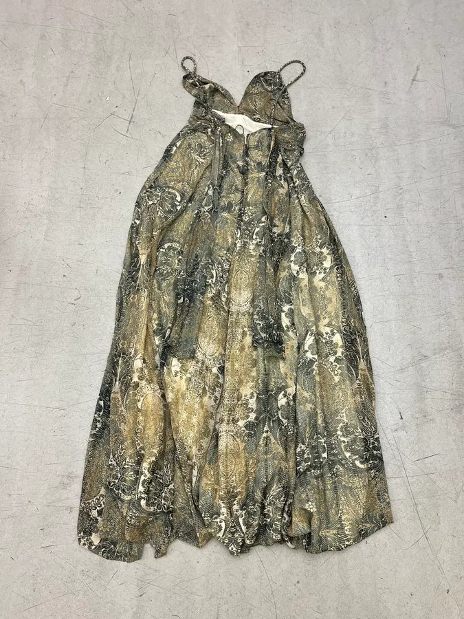 SS2007 Roberto Cavalli for H&M Silk Dress DMSVqrG 6
