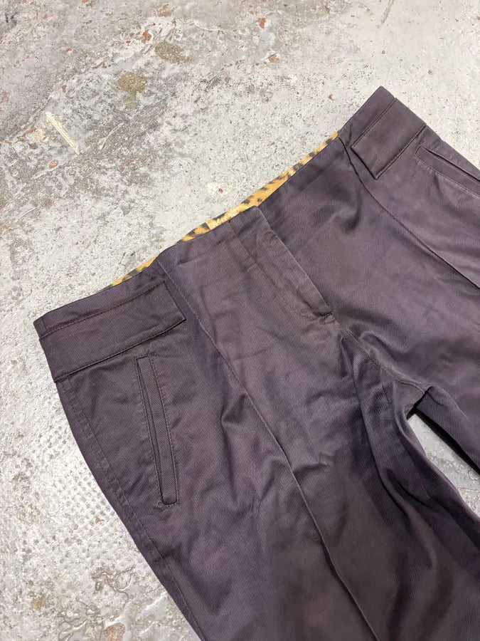 SS2007 Roberto Cavalli Navy Classy Pants ijEXSGS 5