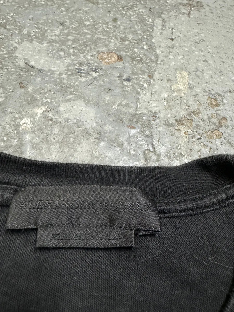 SS2008 Alexander Mcqueen Black Wolf T-Shirt zJfUPVp 9