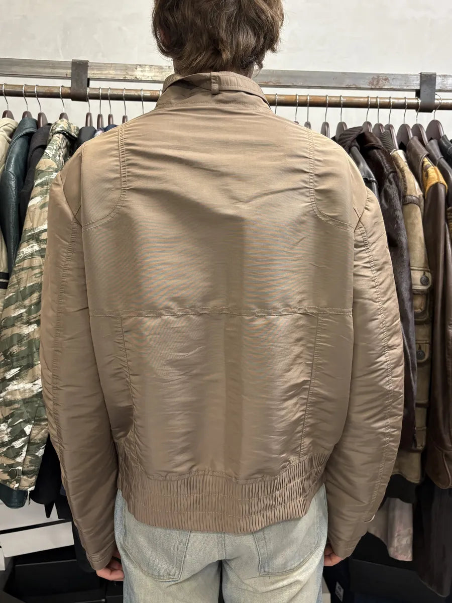 SS2008 Cavalli Biker Beige Buttoned Jacket wJodRSt 2