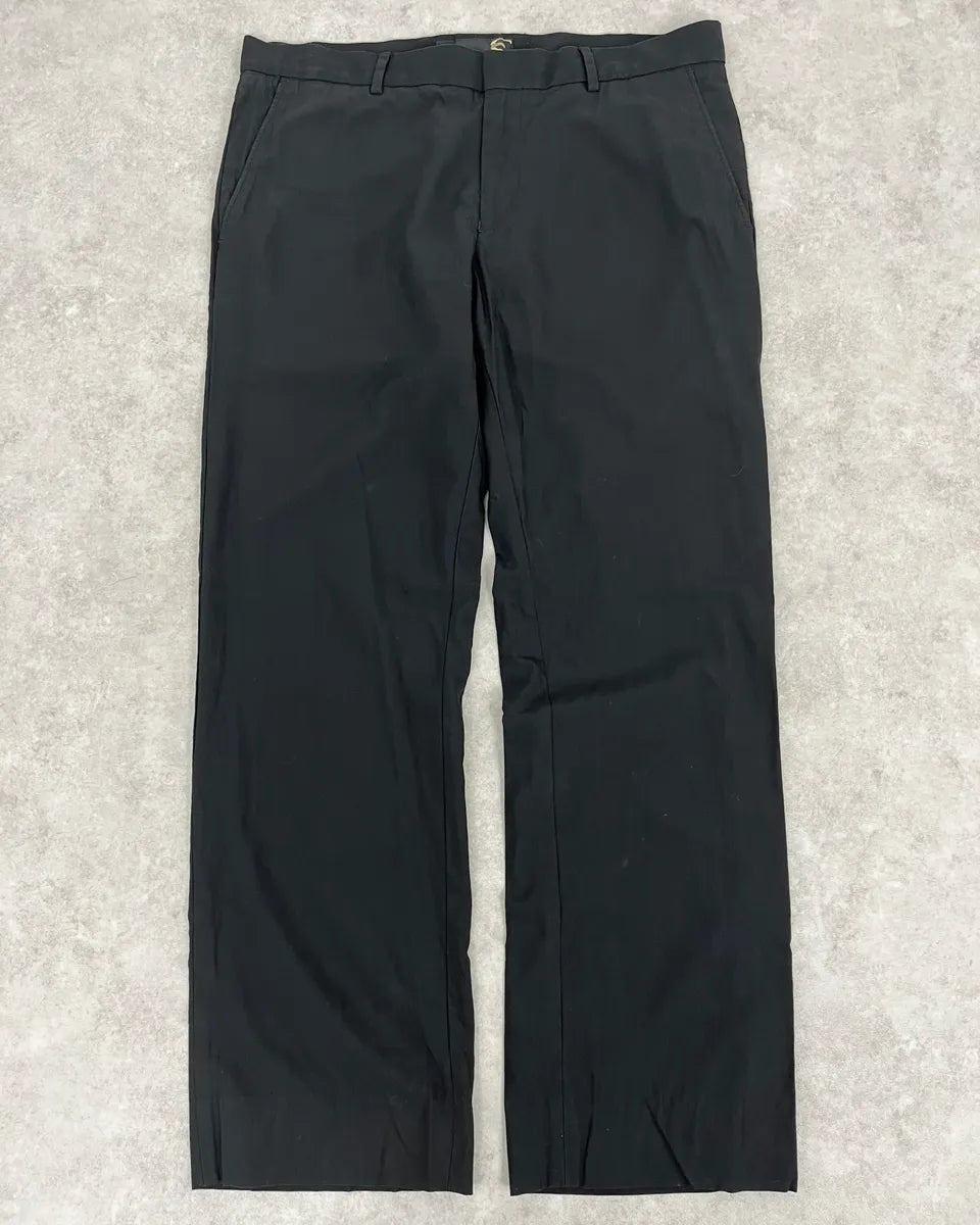 SS2008 Cavalli Black Classy Tailored Pants HezBOWB 0