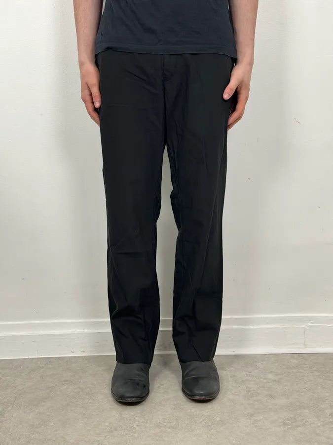 SS2008 Cavalli Black Classy Tailored Pants HezBOWB 1