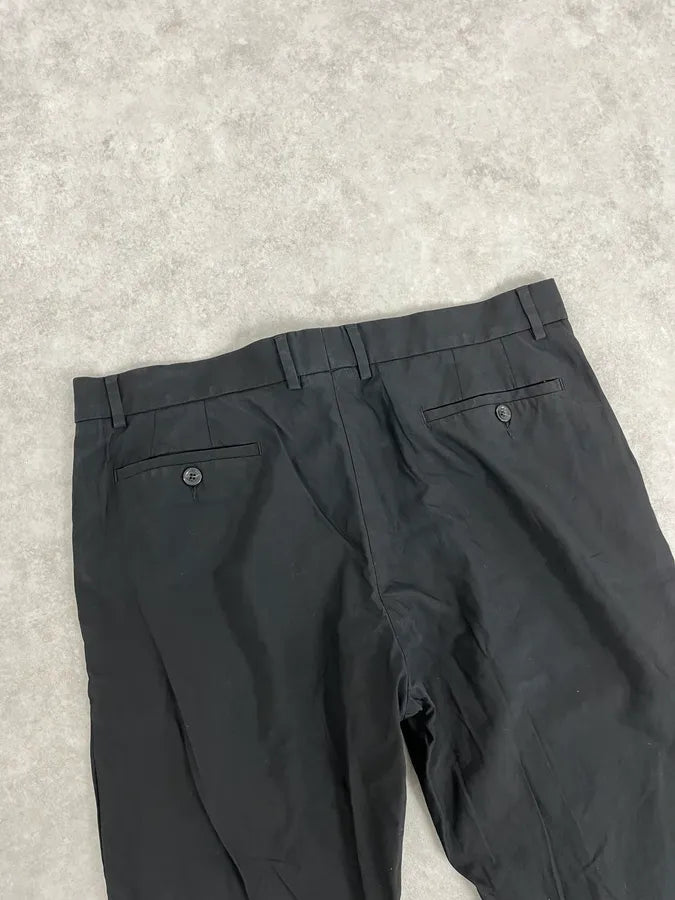 SS2008 Cavalli Black Classy Tailored Pants HezBOWB 7
