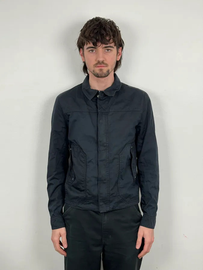 SS2008 Dior Navy Light Trucker Jacket by Kris Van Assche UDPqFVi 1