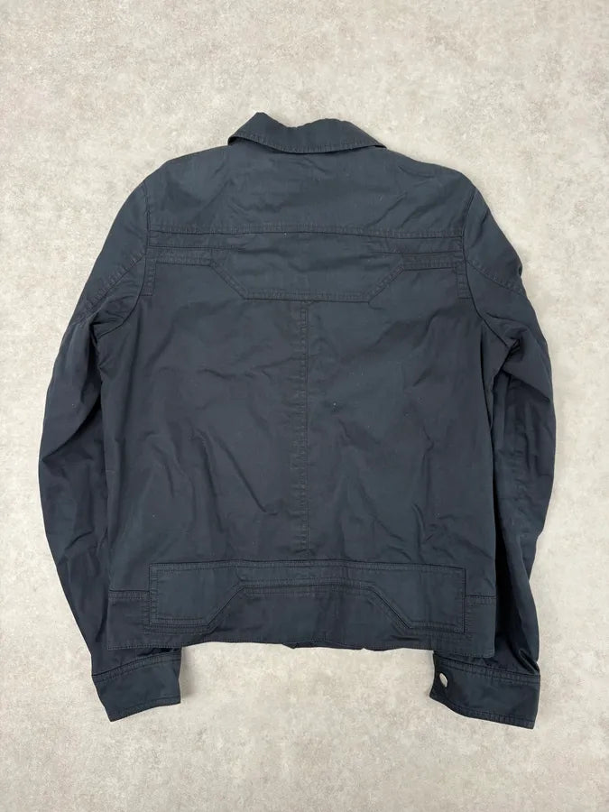 SS2008 Dior Navy Light Trucker Jacket by Kris Van Assche UDPqFVi 5