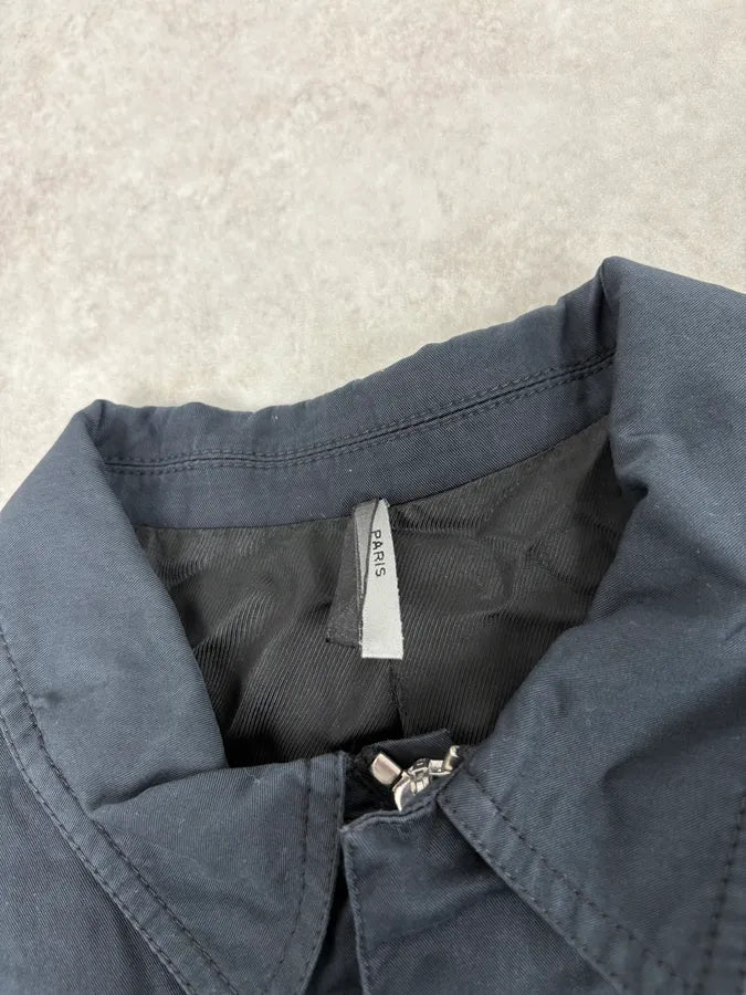 SS2008 Dior Navy Light Trucker Jacket by Kris Van Assche UDPqFVi 4