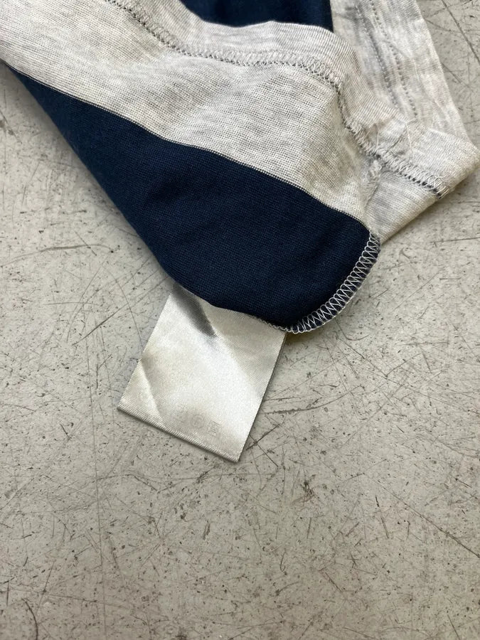 SS2008 Dior Striped Navy & Grey Polo by Kris Van Assche xepkrpG 7