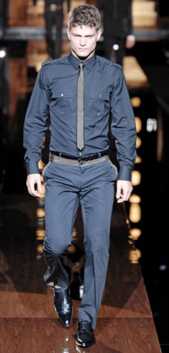 SS2008 Dolce & Gabbana Black Cargo Multi-Pocket Utility Shirt epYVNqD 1