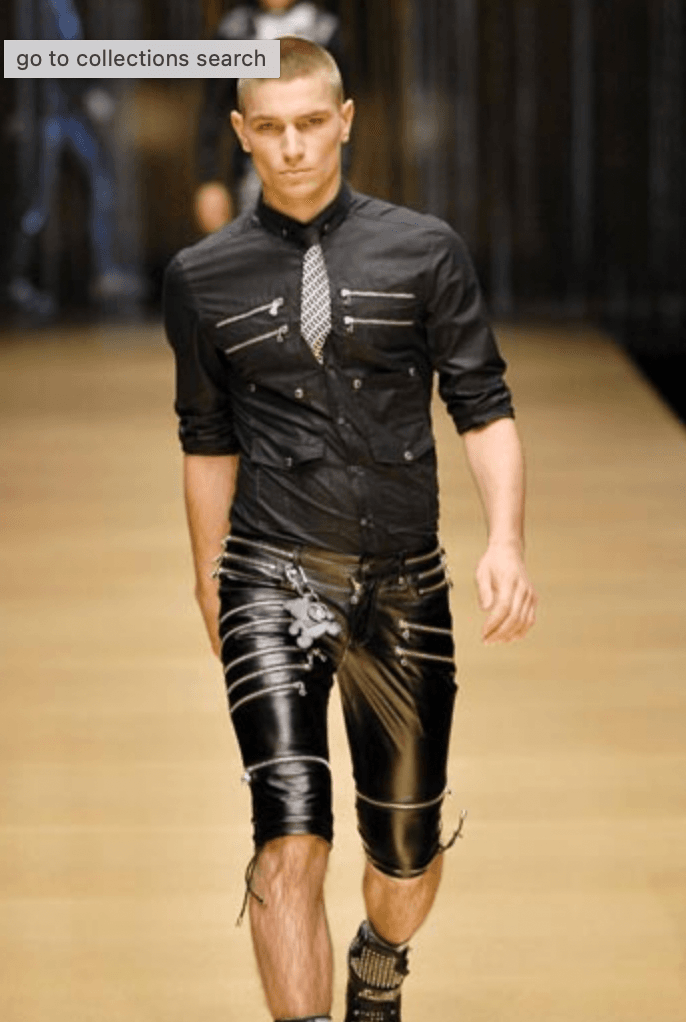 SS2008 Dolce & Gabbana Black Zip Cargo Shirt QKLFbeY 1