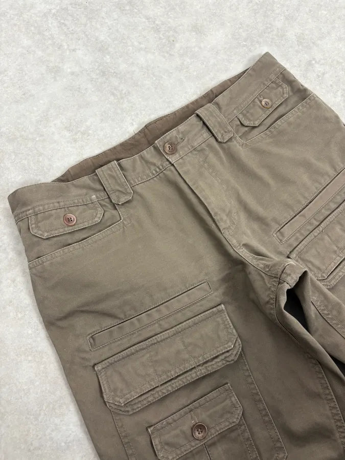 SS2008 Dolce & Gabbana Khaki Brown Cargo Utility Pants dHiaoxt 5