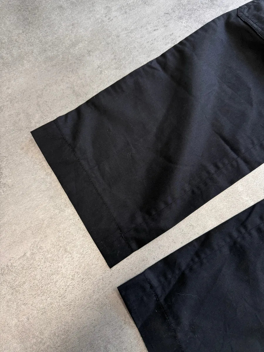 SS2008 Dolce & Gabbana Multi-Pocket Cargo Black Pants bNwsCVN 4