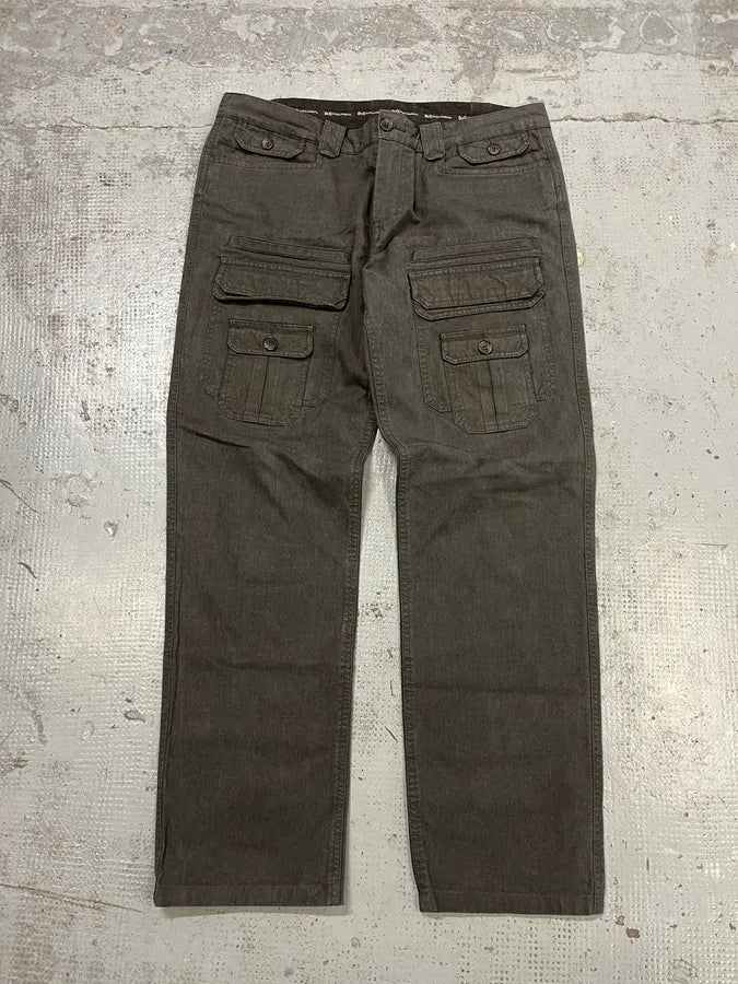 SS2008 Dolce & Gabbana Multi-Pocket Cargo Grey Pants UpLnlSn 3