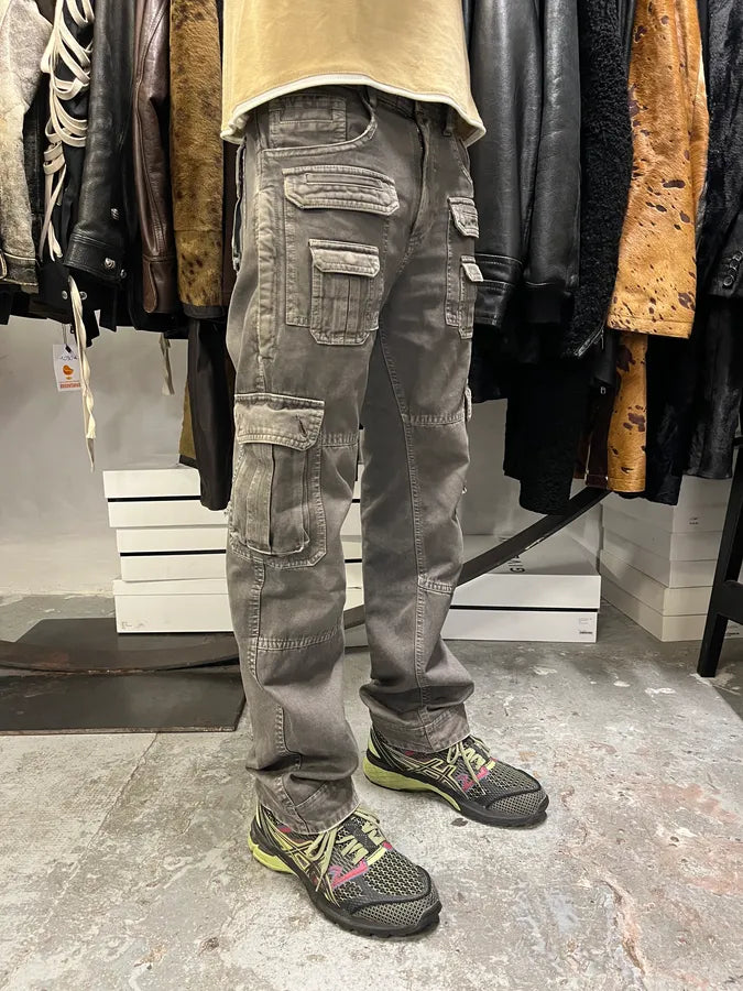 SS2008 Dolce & Gabbana Multi Pockets Grey Pants KdrjyPM 2