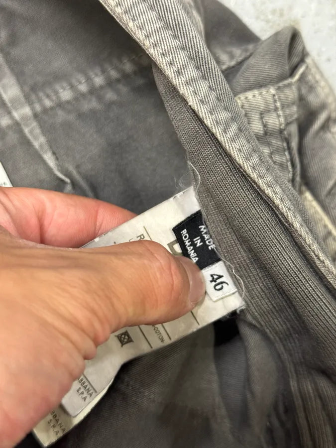 SS2008 Dolce & Gabbana Multi Pockets Grey Pants KdrjyPM 9