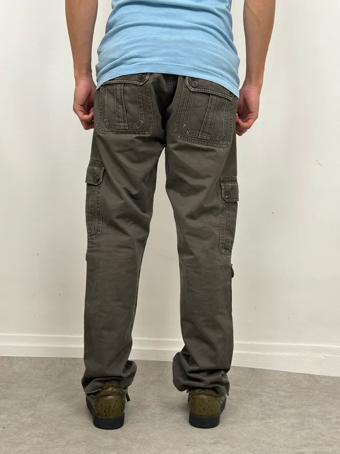 SS2008 Dolce & Gabbana Multi Pockets Olive Cargo Pants lMxizox 3