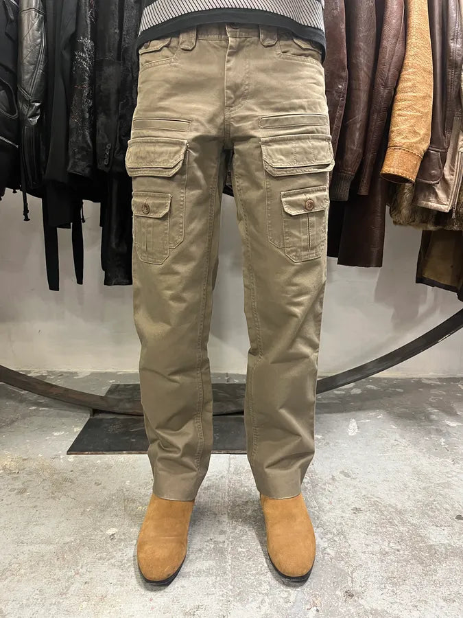 SS2008 Dolce & Gabbana Multi Pockets Olive Pants (S/M) rbIGzQx 0