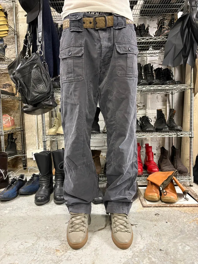 SS2008 Dolce & Gabbana Obscure Multi Pockets Cargo Pants (XL) tyUIuhY 0