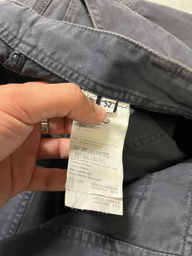 SS2008 Dolce & Gabbana Obscure Multi Pockets Cargo Pants (XL) tyUIuhY 11