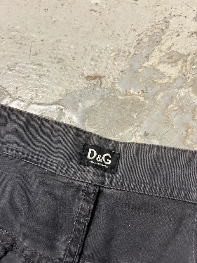 SS2008 Dolce & Gabbana Obscure Multi Pockets Cargo Pants (XL) tyUIuhY 12