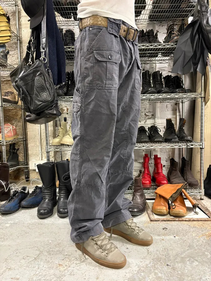 SS2008 Dolce & Gabbana Obscure Multi Pockets Cargo Pants (XL) tyUIuhY 3