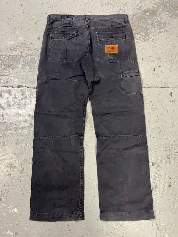 SS2008 Dolce & Gabbana Obscure Multi Pockets Cargo Pants (XL) tyUIuhY 7