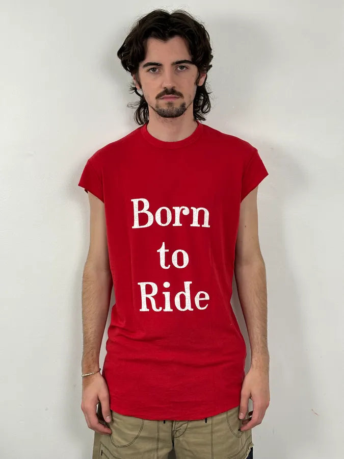 AW2018 Dsquared2 Red Born To Ride T-Shirt goytwWs 1