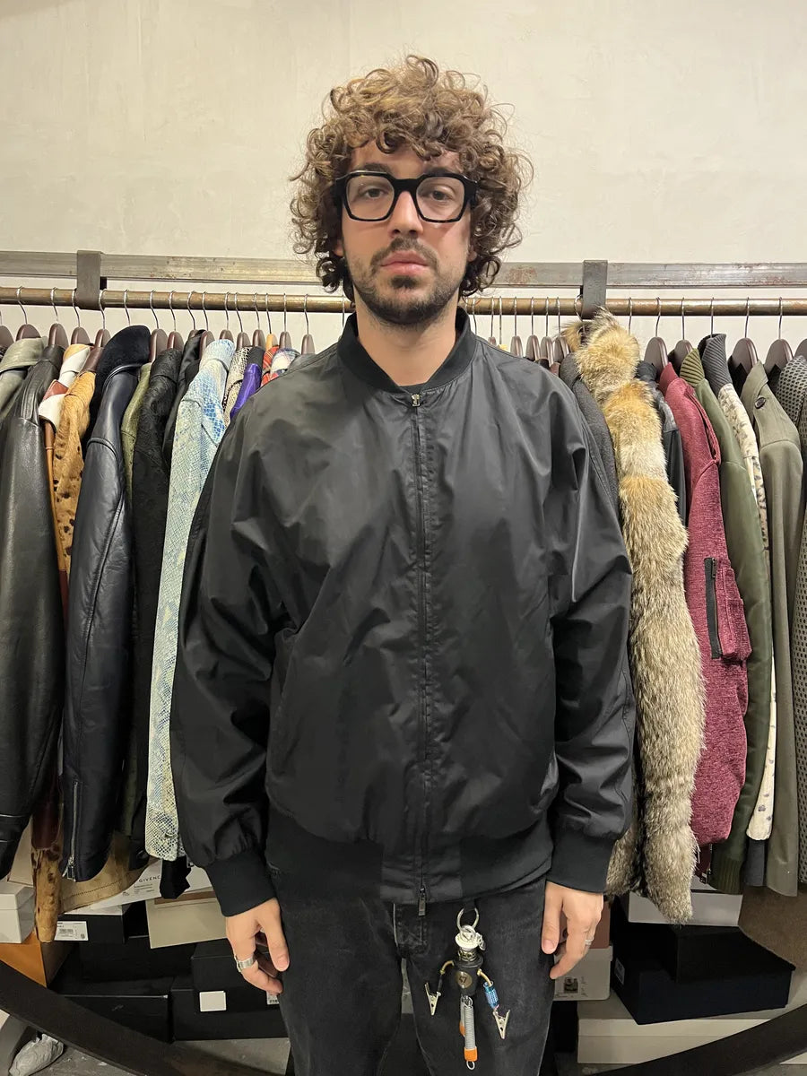 SS2008 Emporio Armani Black Minimalist Jacket tZSwhNG 2