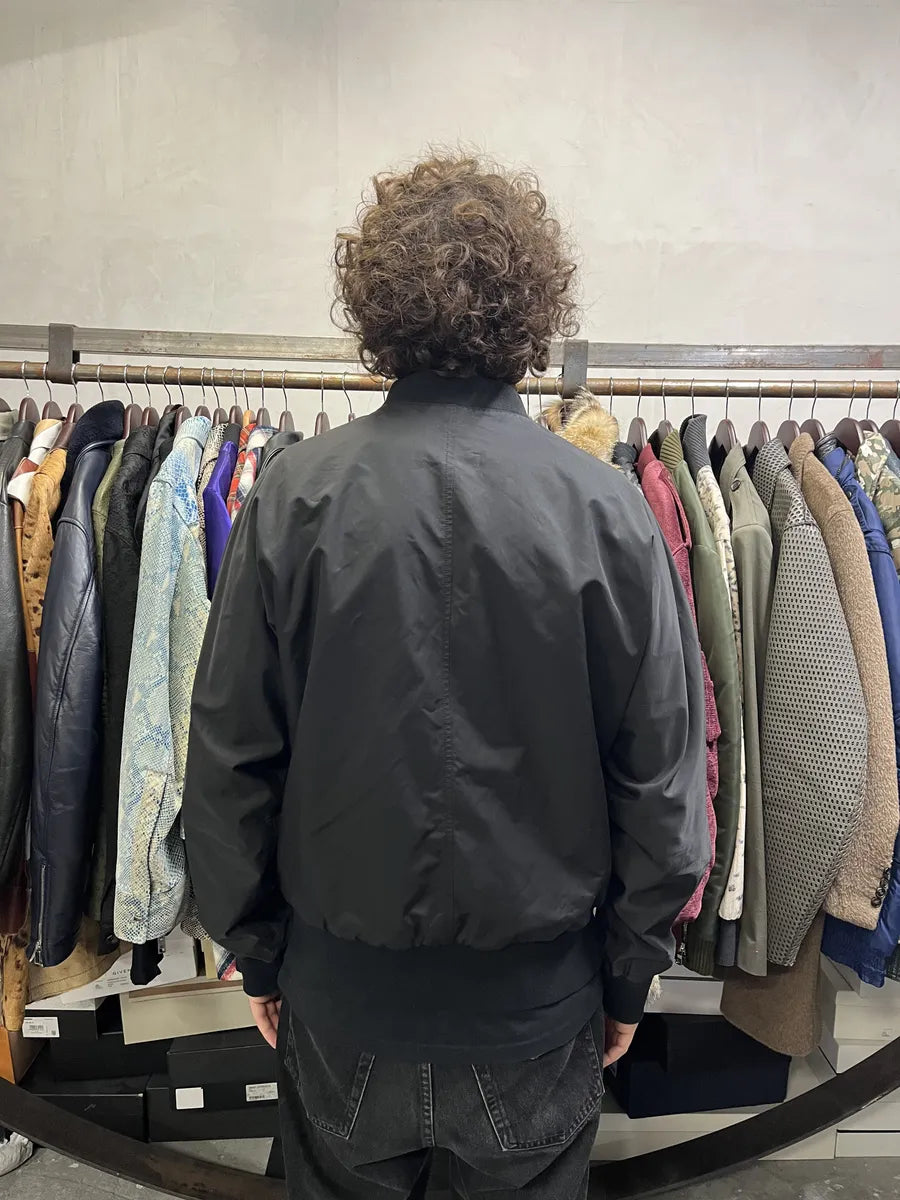 SS2008 Emporio Armani Black Minimalist Jacket tZSwhNG 3