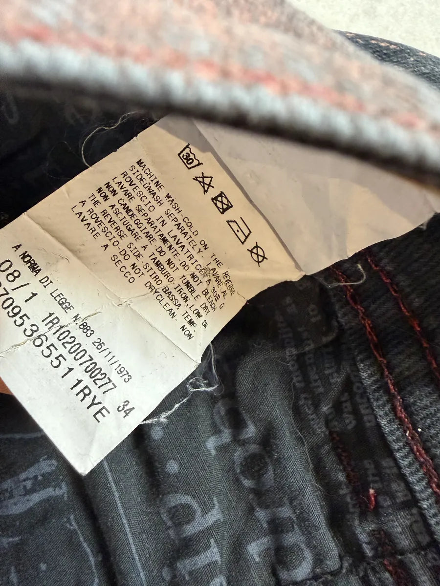 SS2008 Galliano Copper Waxed Black & Brown Pants irveRoD 7